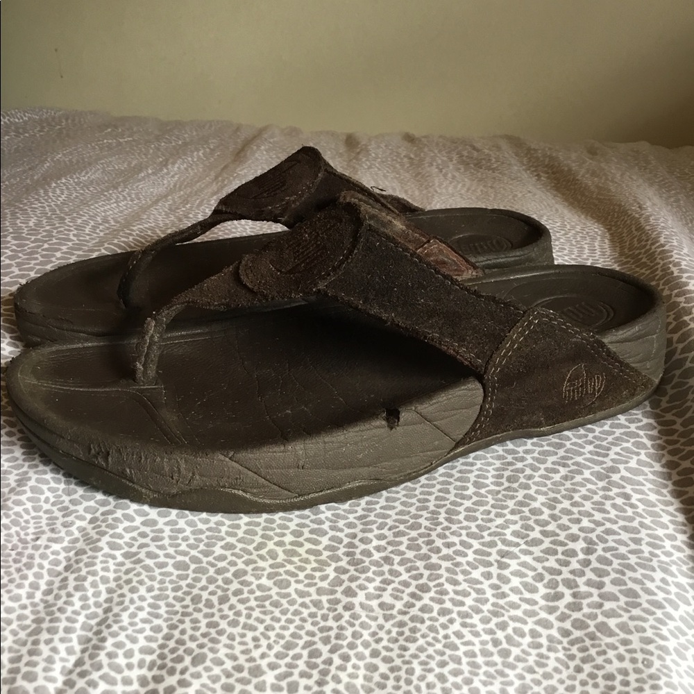 BROWN FITFLOPS